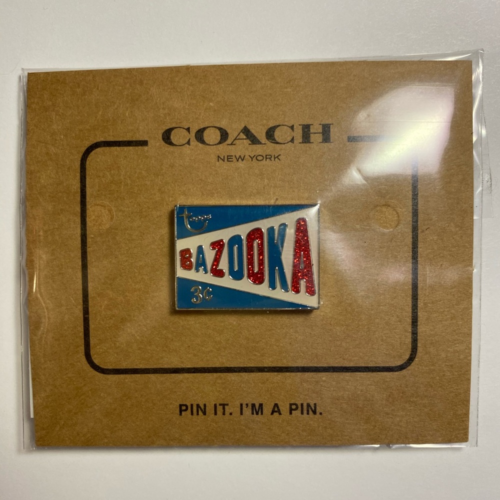 Coach Bazooka Gum Pin